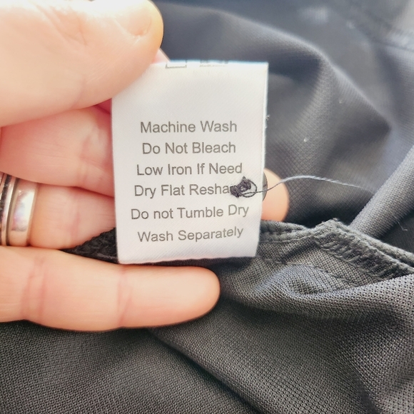 NWT LEDINEY men's polo shirt black and green - Picture 8 of 8